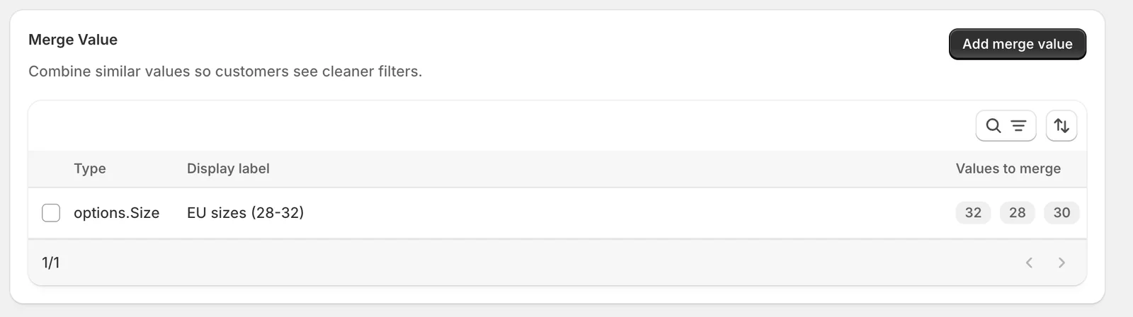 Manage your merge rules — Sledge