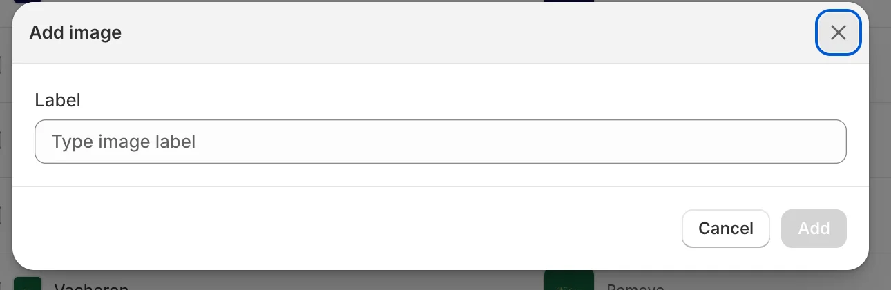 Add an image manually — Sledge