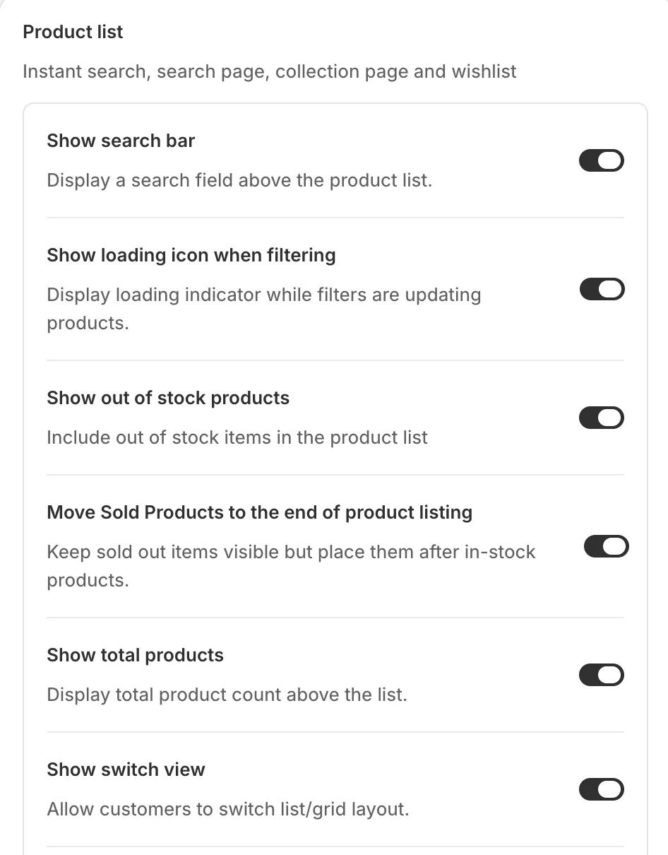 List behavior — Sledge