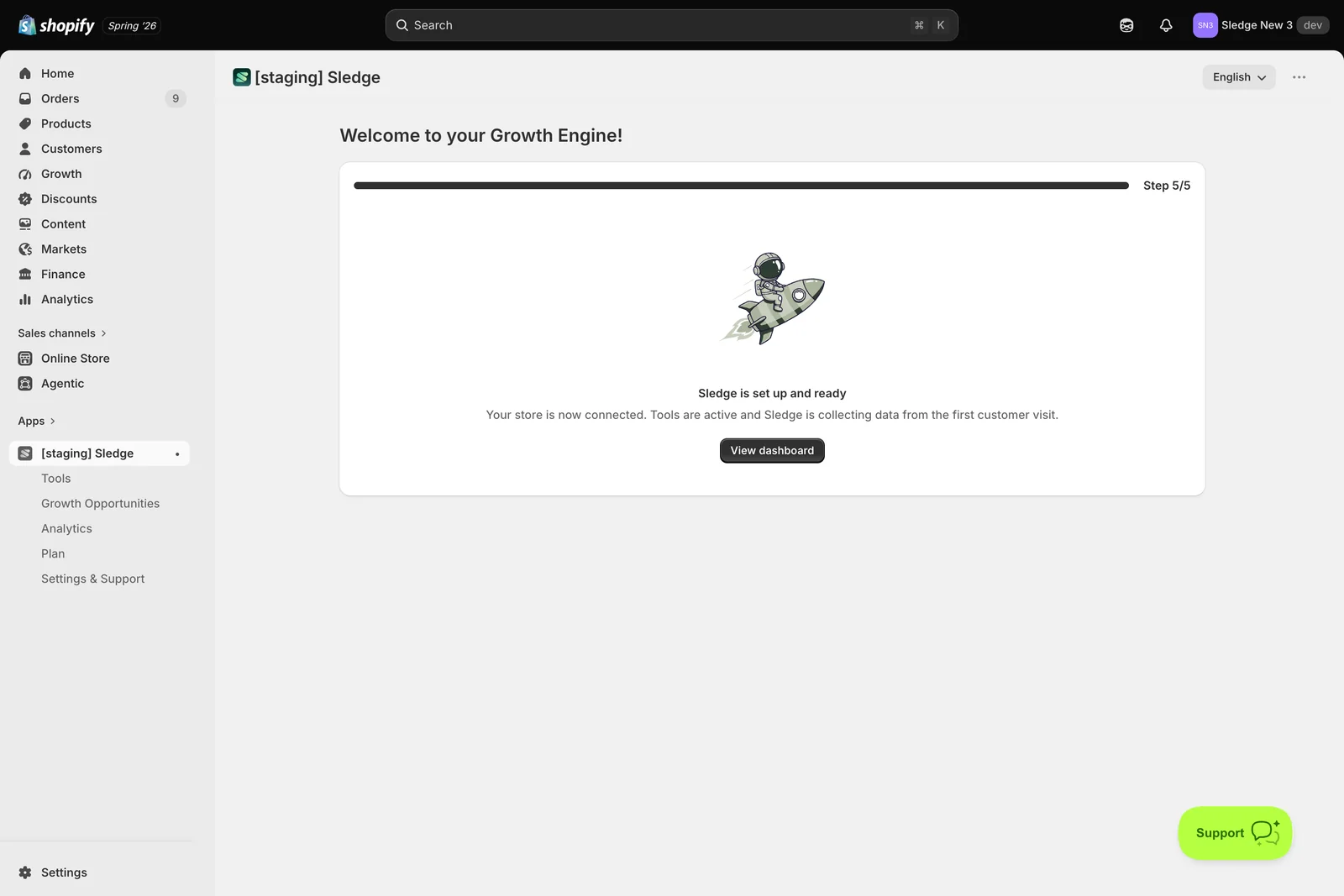 Result — Sledge