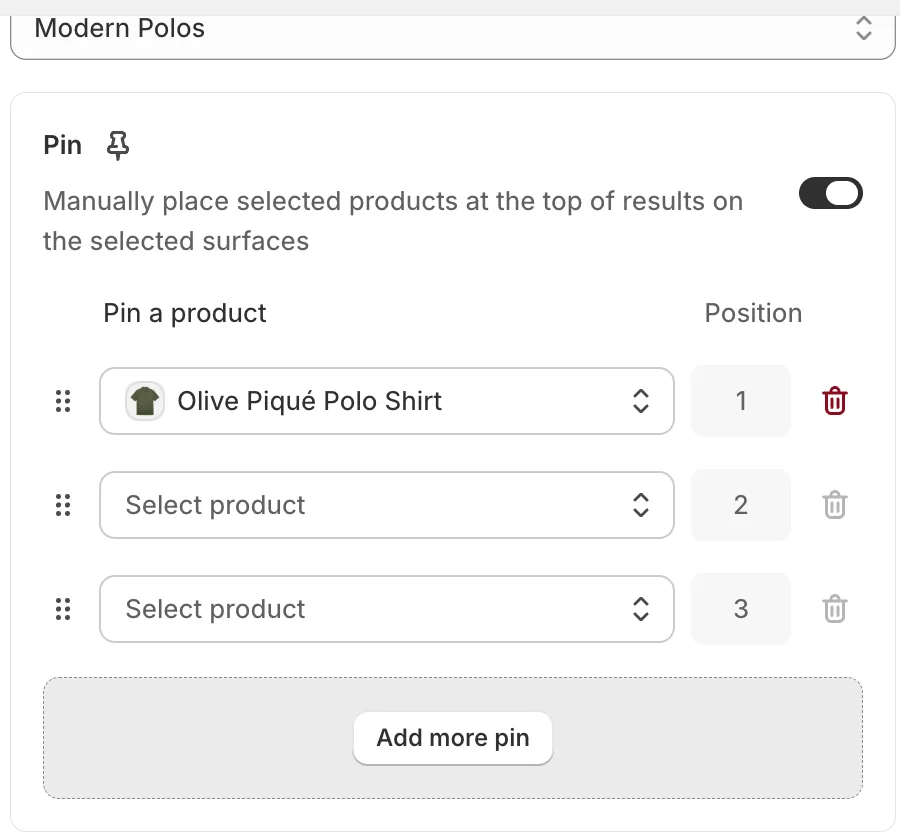 Set up Pin — Sledge