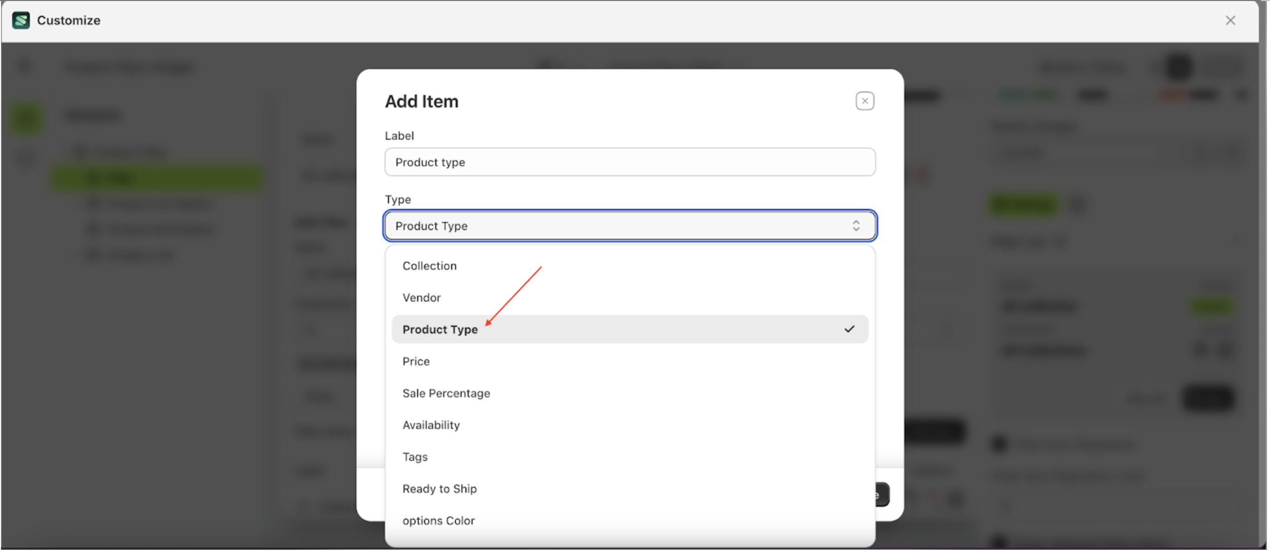 Badge Header Menu