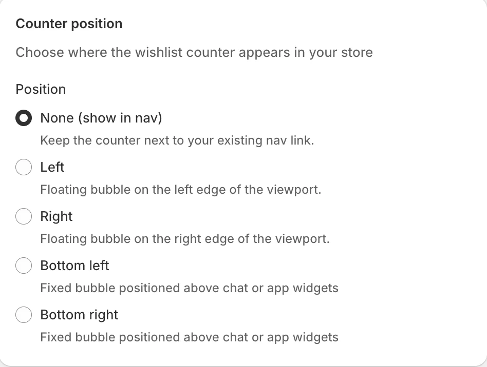 Counter position — Sledge