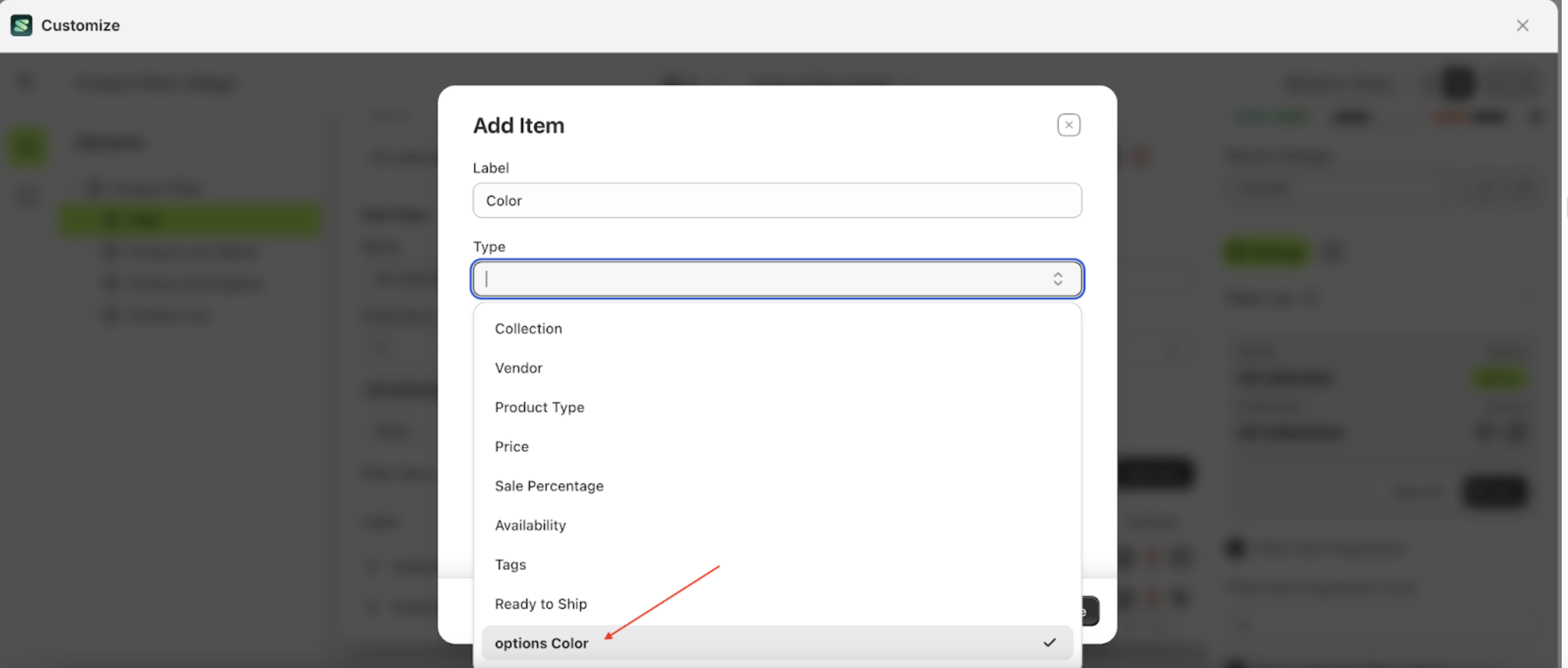 Badge Header Menu